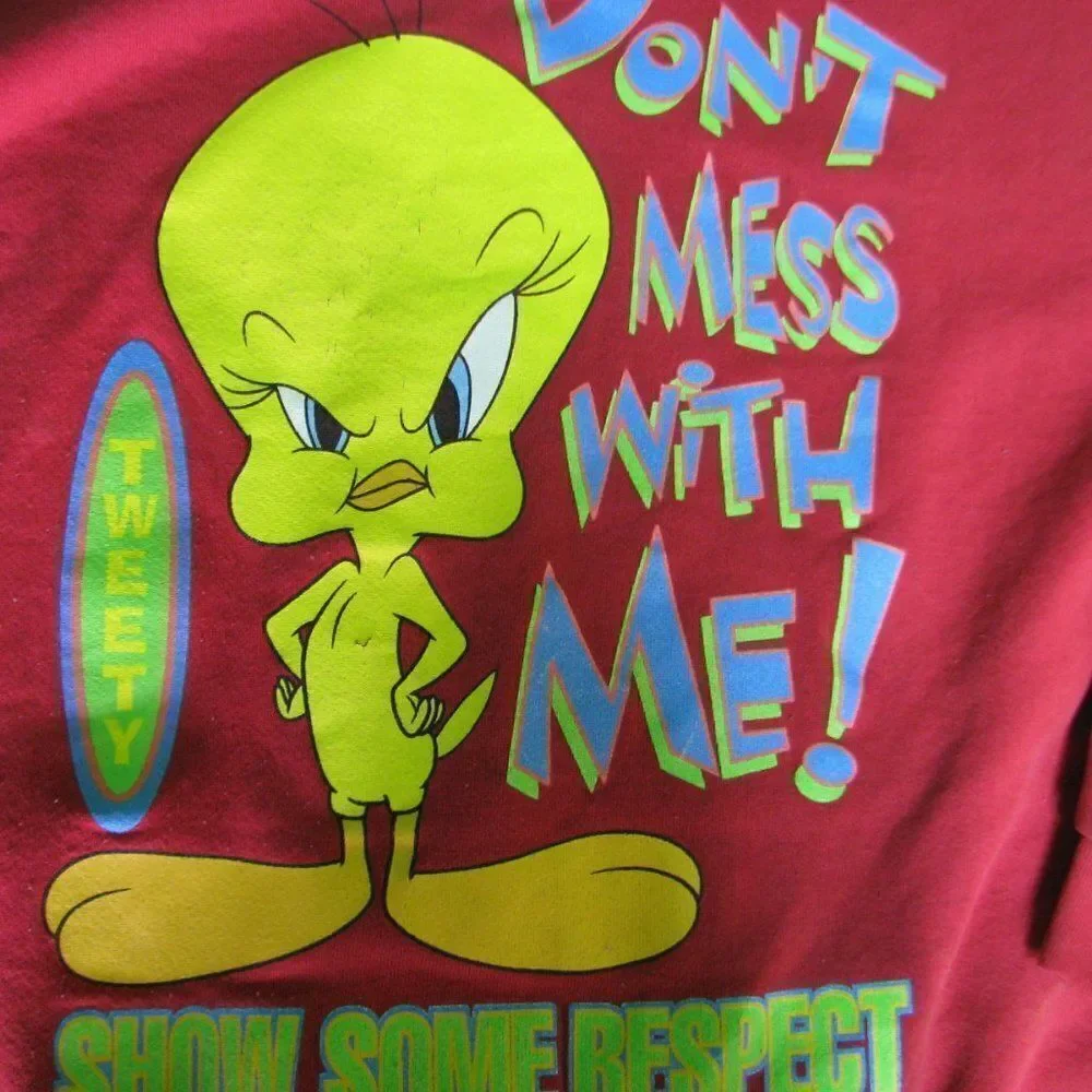 Vintage Tweety Don't Mess With Me Sweatshirt